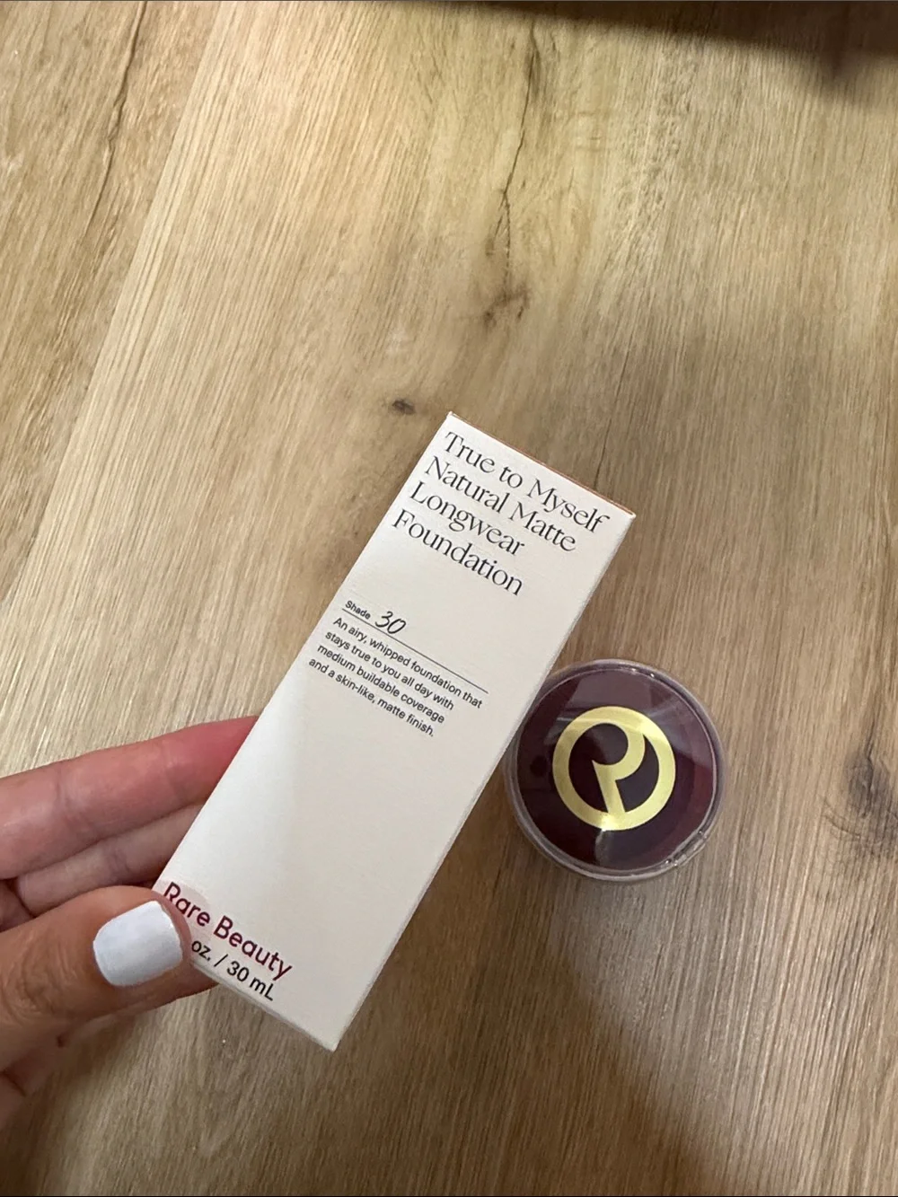 Rare Beauty True to Myself Natural Matte Foundation - Shade 30 Cream